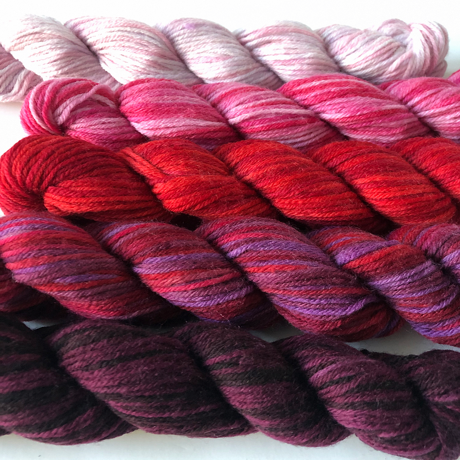 Knit Picks Review October 2019 red minis three