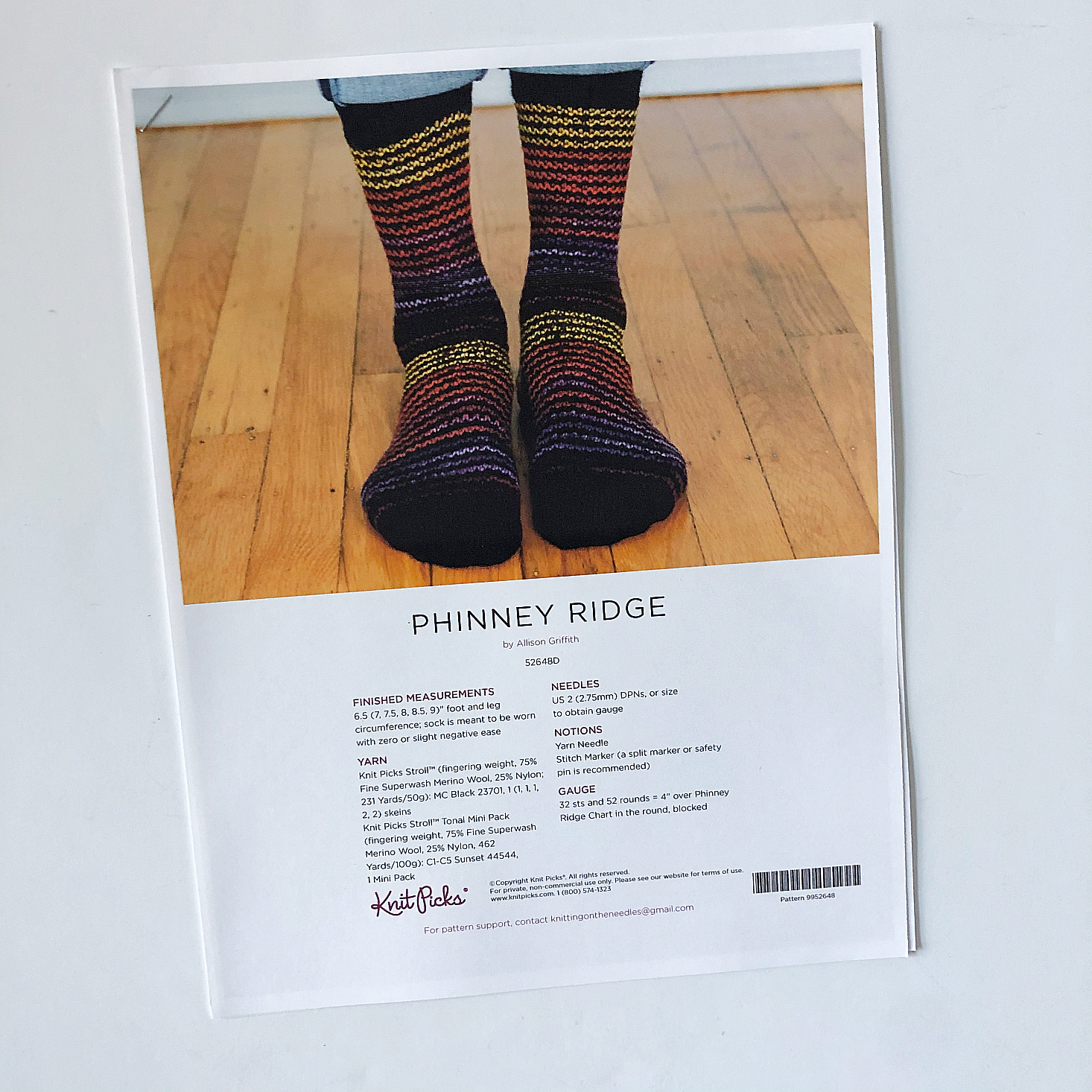 Knit Picks Review October 2019 socks one