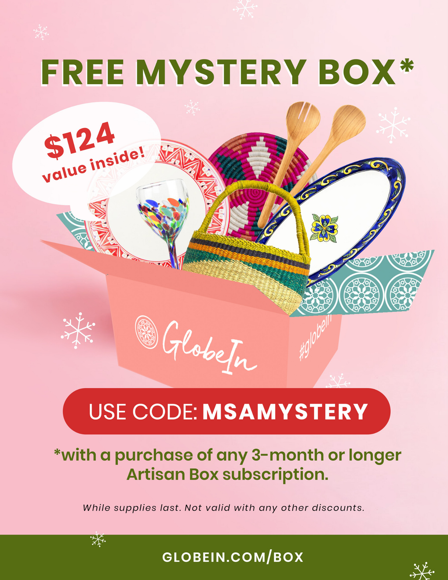 GlobeIn Deal – Free Mystery Box With Subscription!