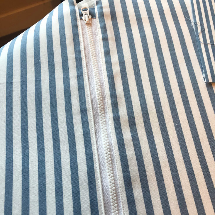 Bluprint sewing review fall 2019 zipper 6