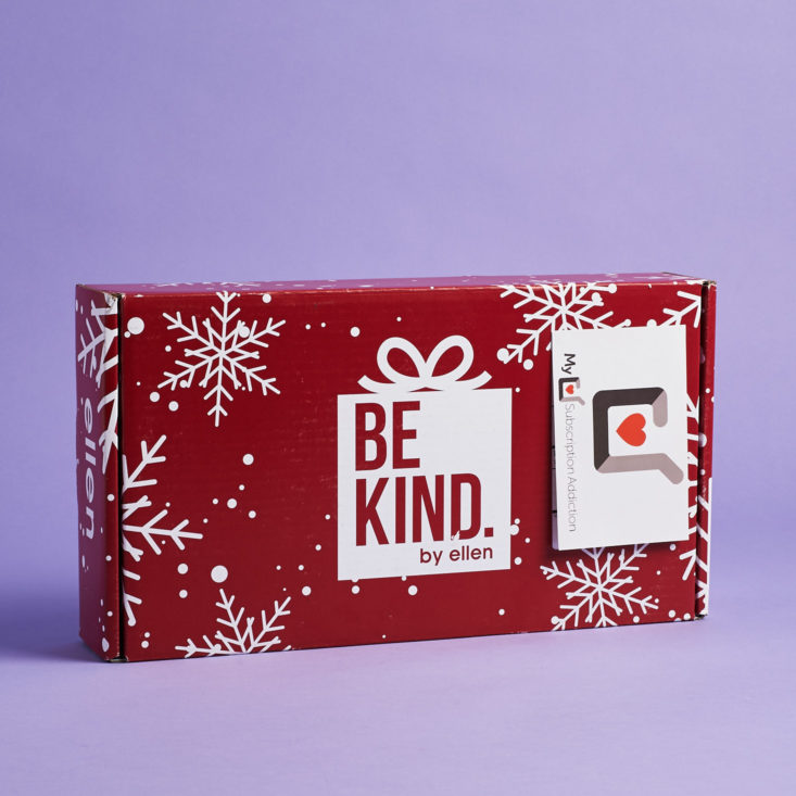 Be Kind by Ellen Winter Holiday 2019 subscription box