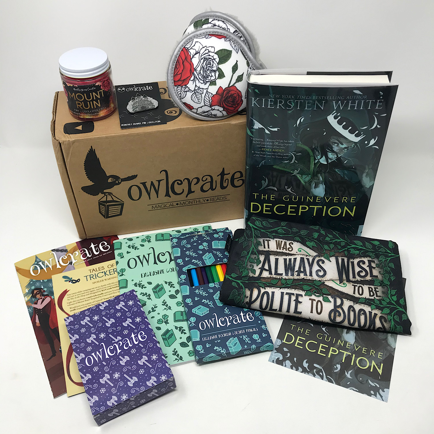 OwlCrate YA Book Box Review + Coupon December 2019 MSA