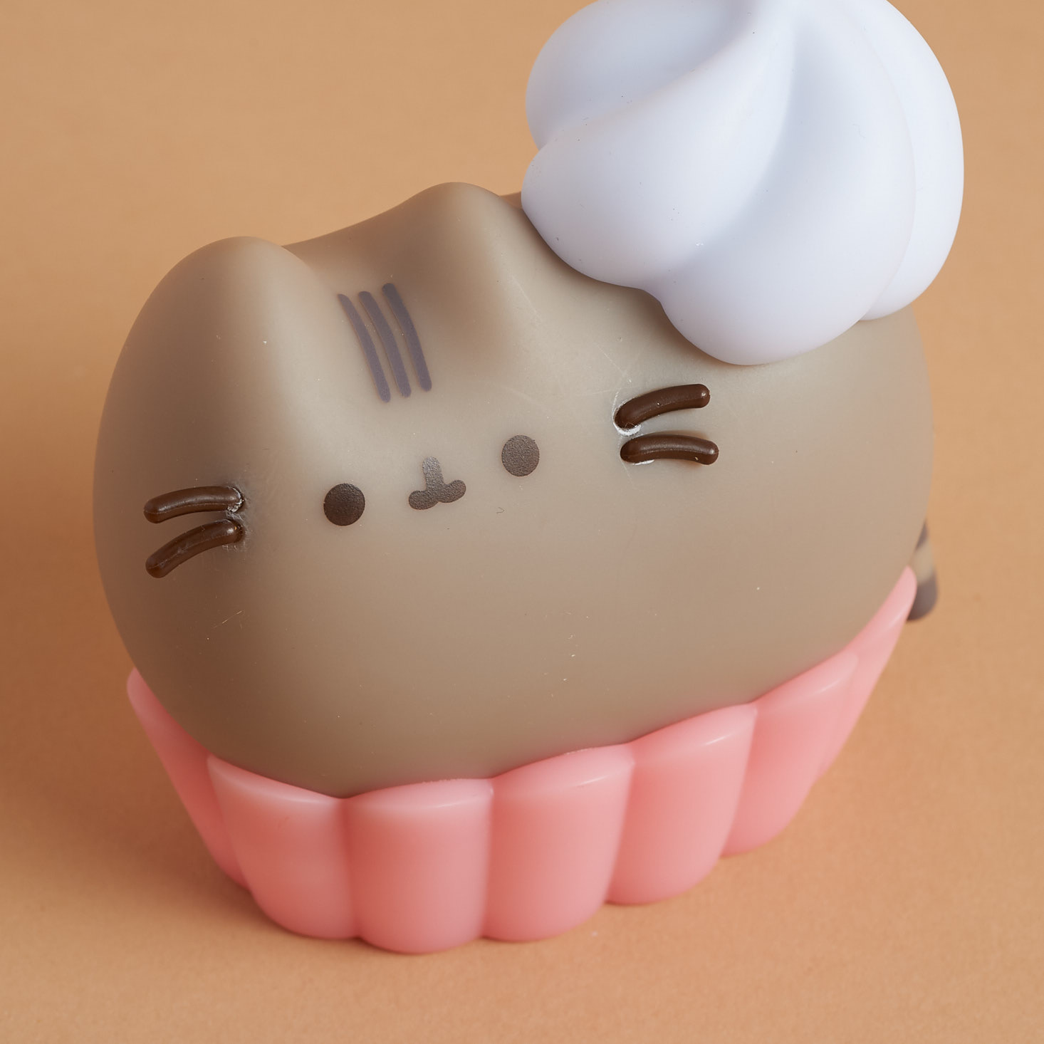 close up of Cupcake Pusheen Vinyl Figure