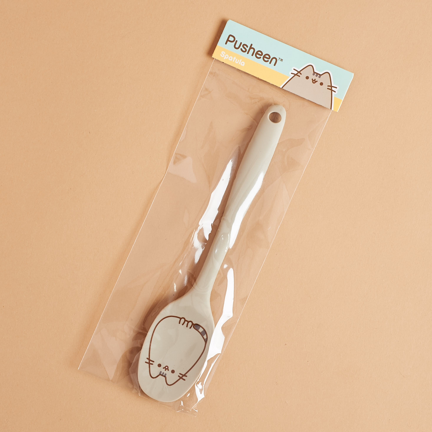 Silicone Pusheen Spatula in package