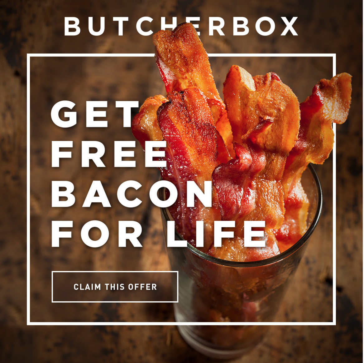 Butcher Box Cyber Monday Coupon – Free Bacon for Life!