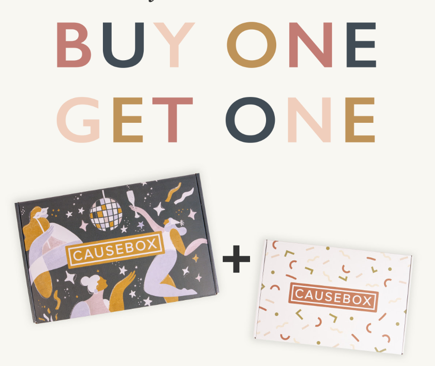 CAUSEBOX BOGO Sale! Pick an Item in Your FREE Box!