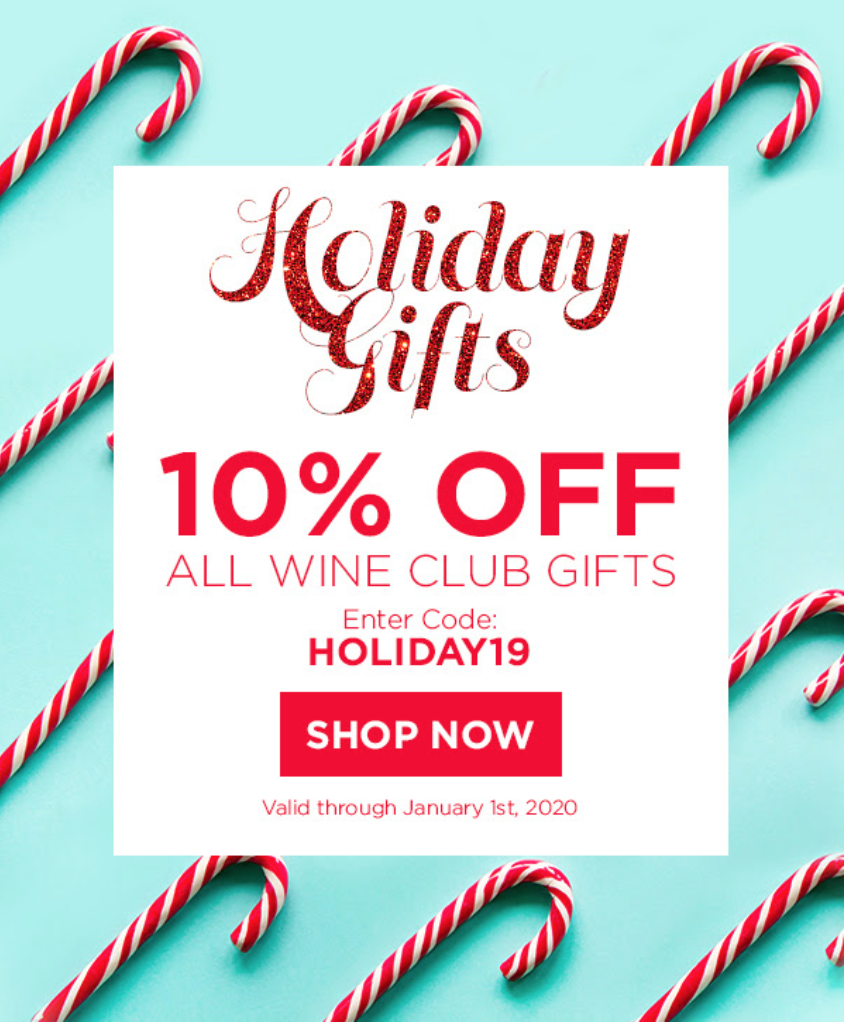 Plonk Wine Club Holiday Deal – 10% Off All Wine Club Gifts!