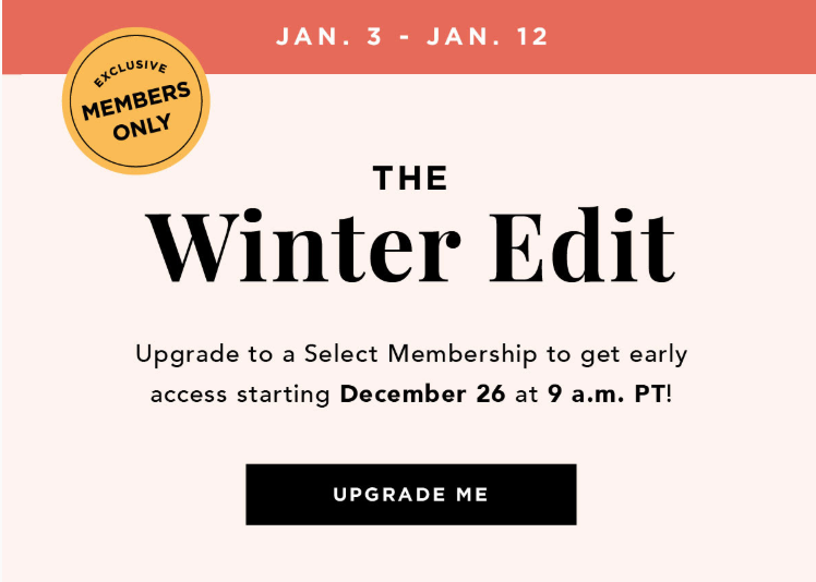 FabFitFun Winter Edit Sale Starts at 9 AM PST!