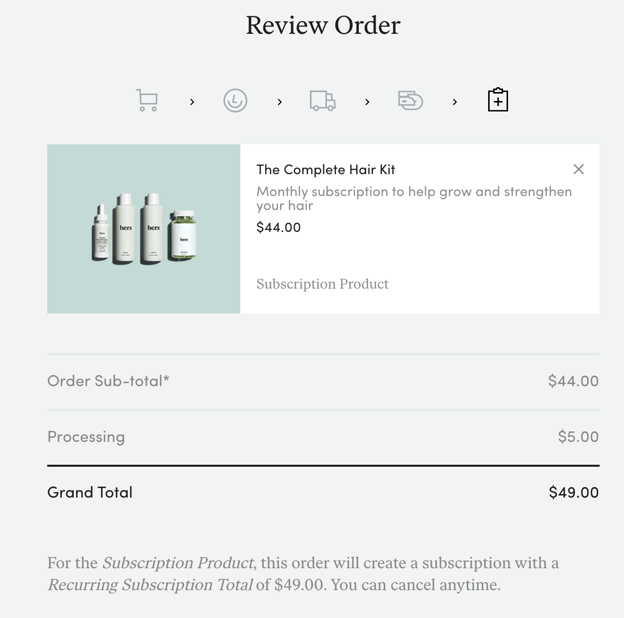 Hers Review A Hair Loss Solution for Women? MSA