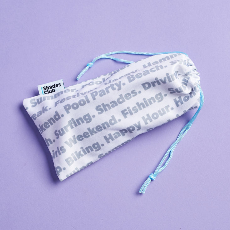 shades clubbranded pouch