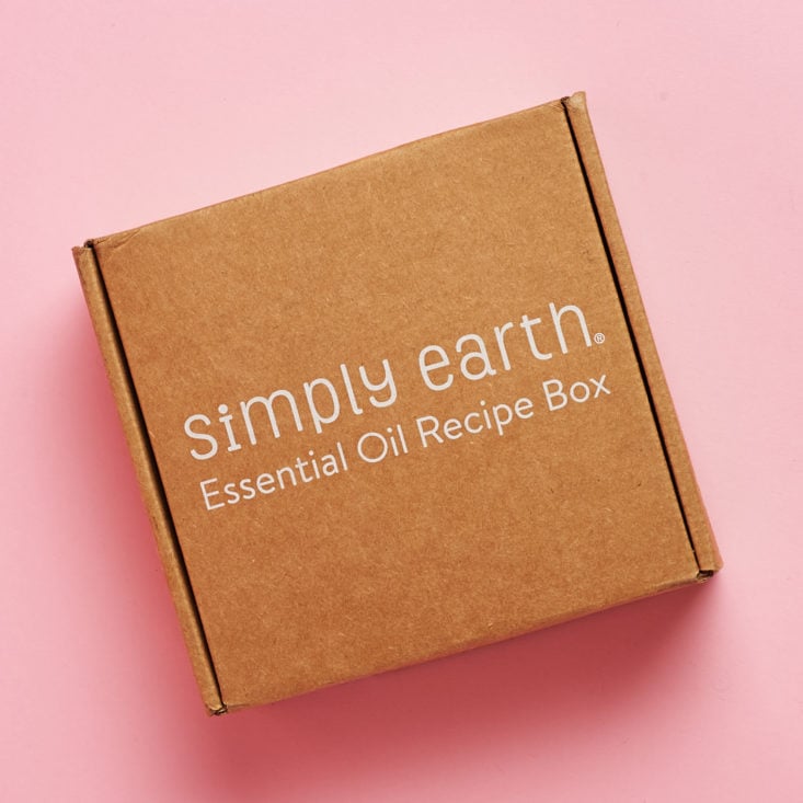 Simply Earth November 2019 essential oil DIY subscription box