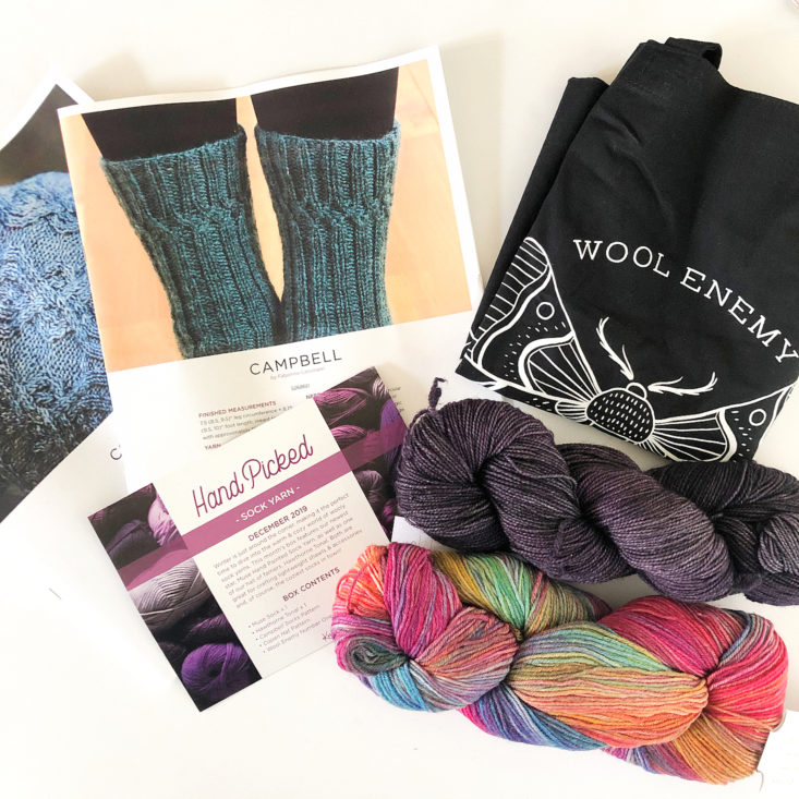 Knit Picks "Sock Yarn" Box Review December 2019 MSA