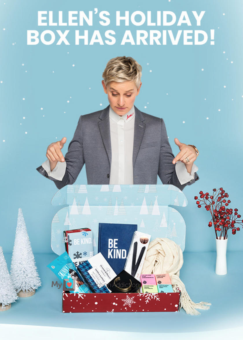 BE KIND. by ellen Holiday 2019 Box – FULL SPOILERS UPDATE + Coupon!