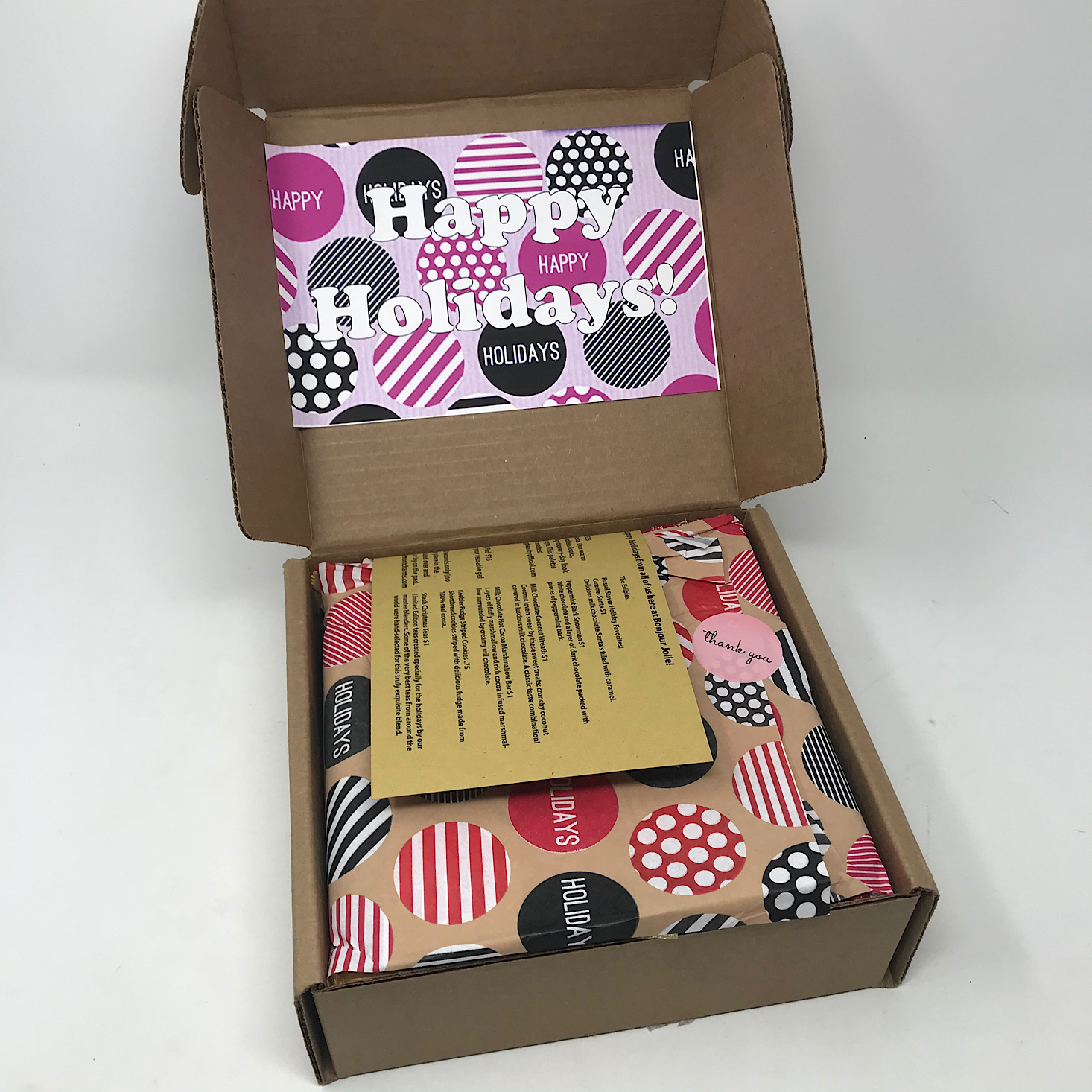 Bonjour Jolie Period Subscription Box Review – December 2019