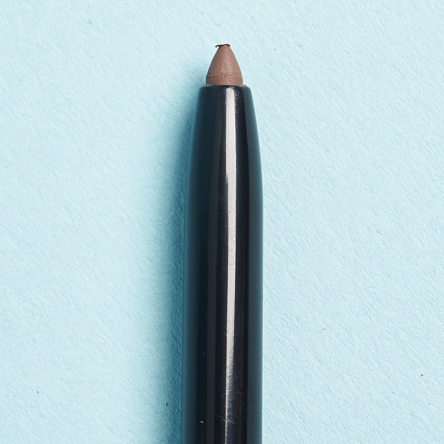 natural brown shade of pencil tip