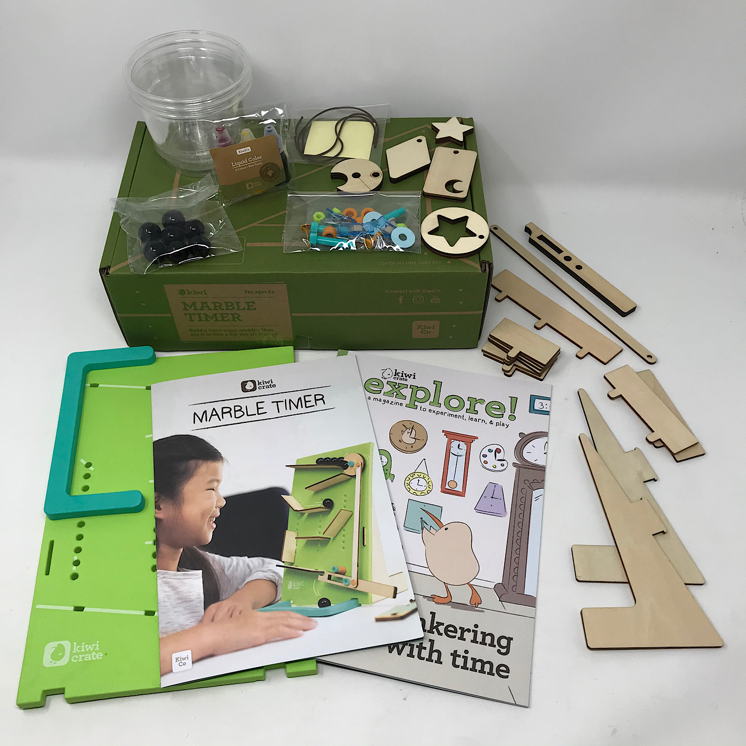 KiwiCo Kiwi Crate Review + Coupon Marble Timer MSA