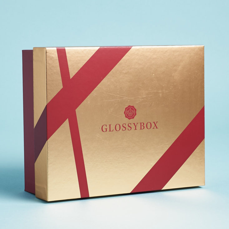 Glossybox December 2020 makeup beauty subscription box review