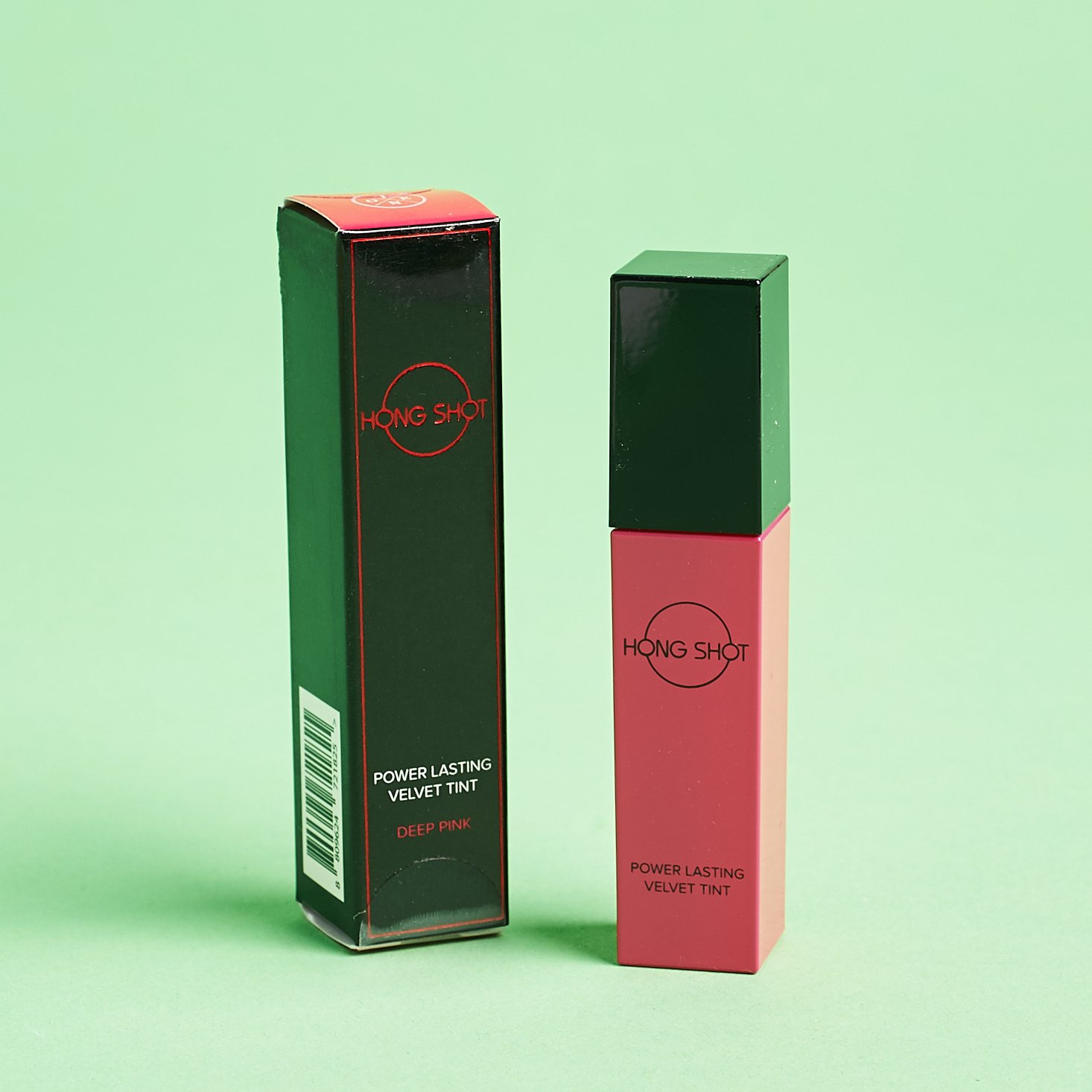 Hongshot Power Lasting Velvet Tint in Deep Pink w box