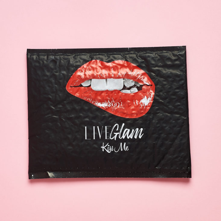 Live Glam KissMe January 2020 lipstick subscription review