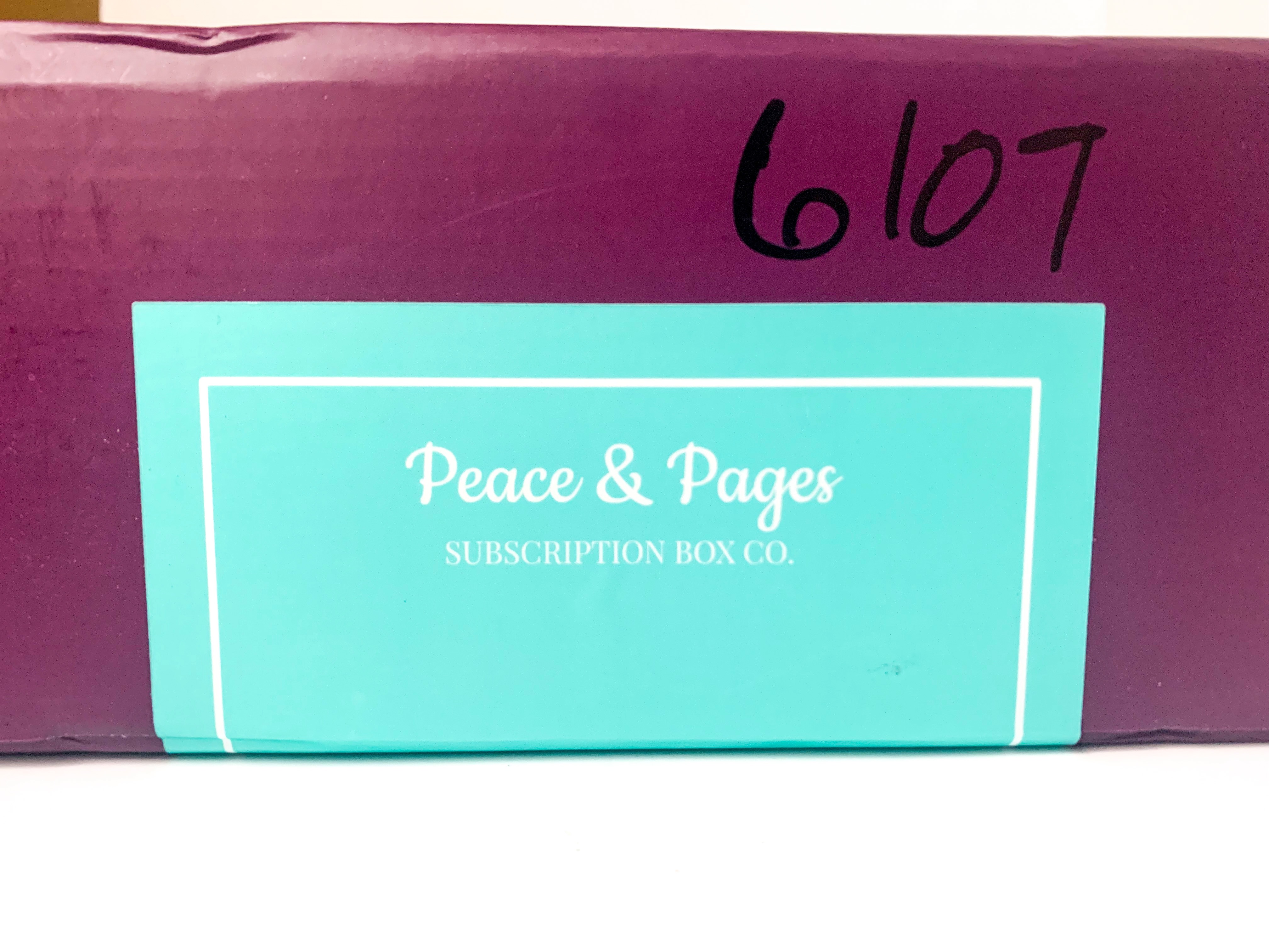 Peace & Pages Deluxe Box Review + Coupon – December 2019