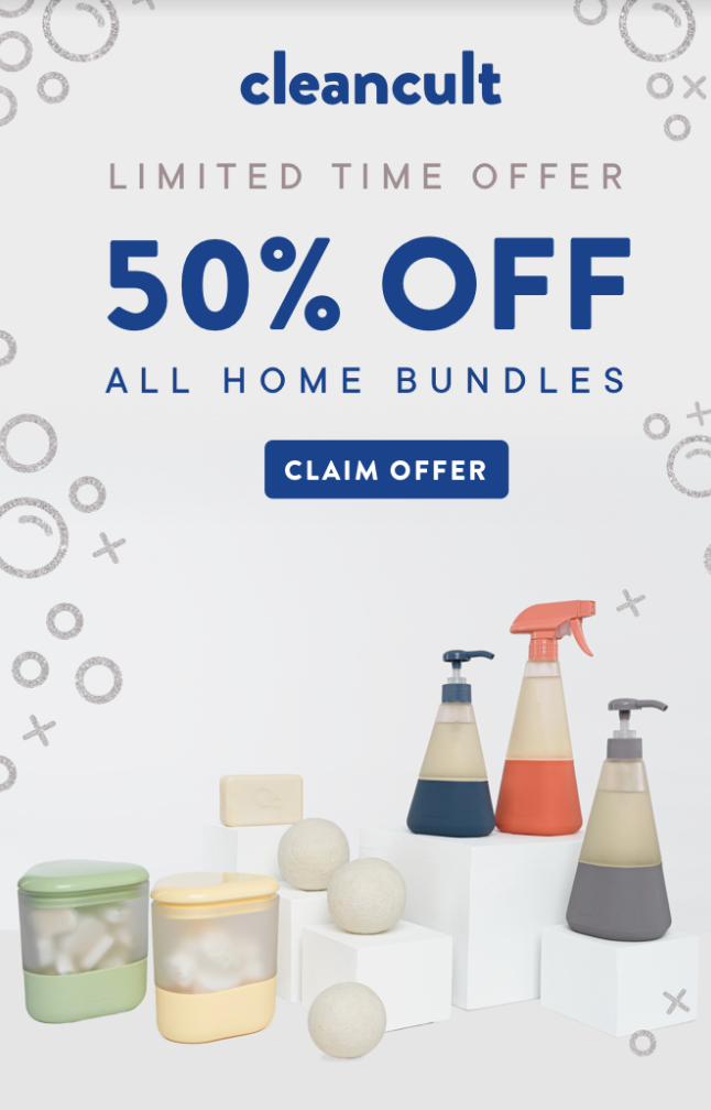 cleancult Coupon – 50% Off Your First Order!