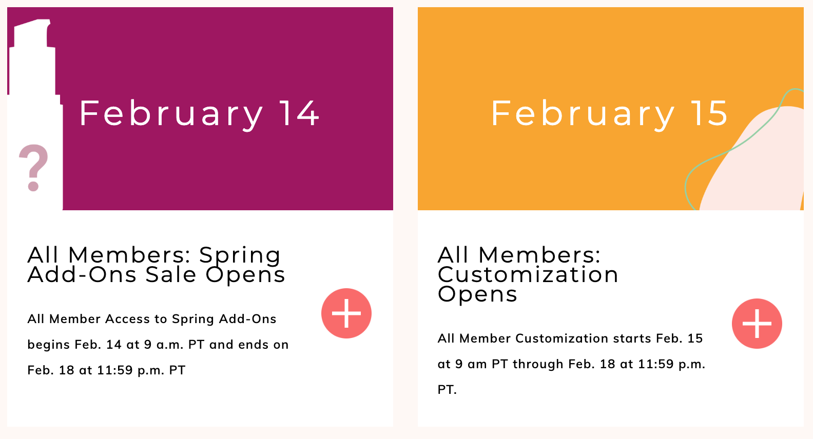 FabFitFun Spring 2020 Spoiler, AddOn + Customization Schedule! MSA