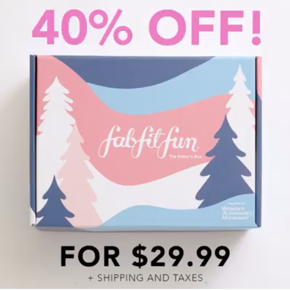 FabFitFun Flash Sale – Get the Winter Editor’s Box for $29.99!