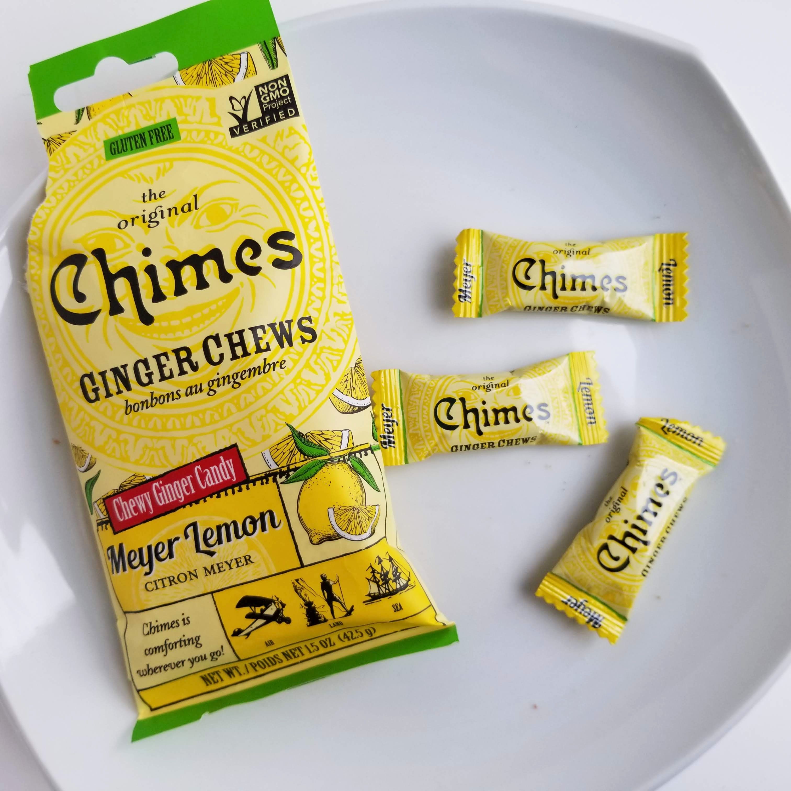 Snack Nation January 2020 ginger chews open