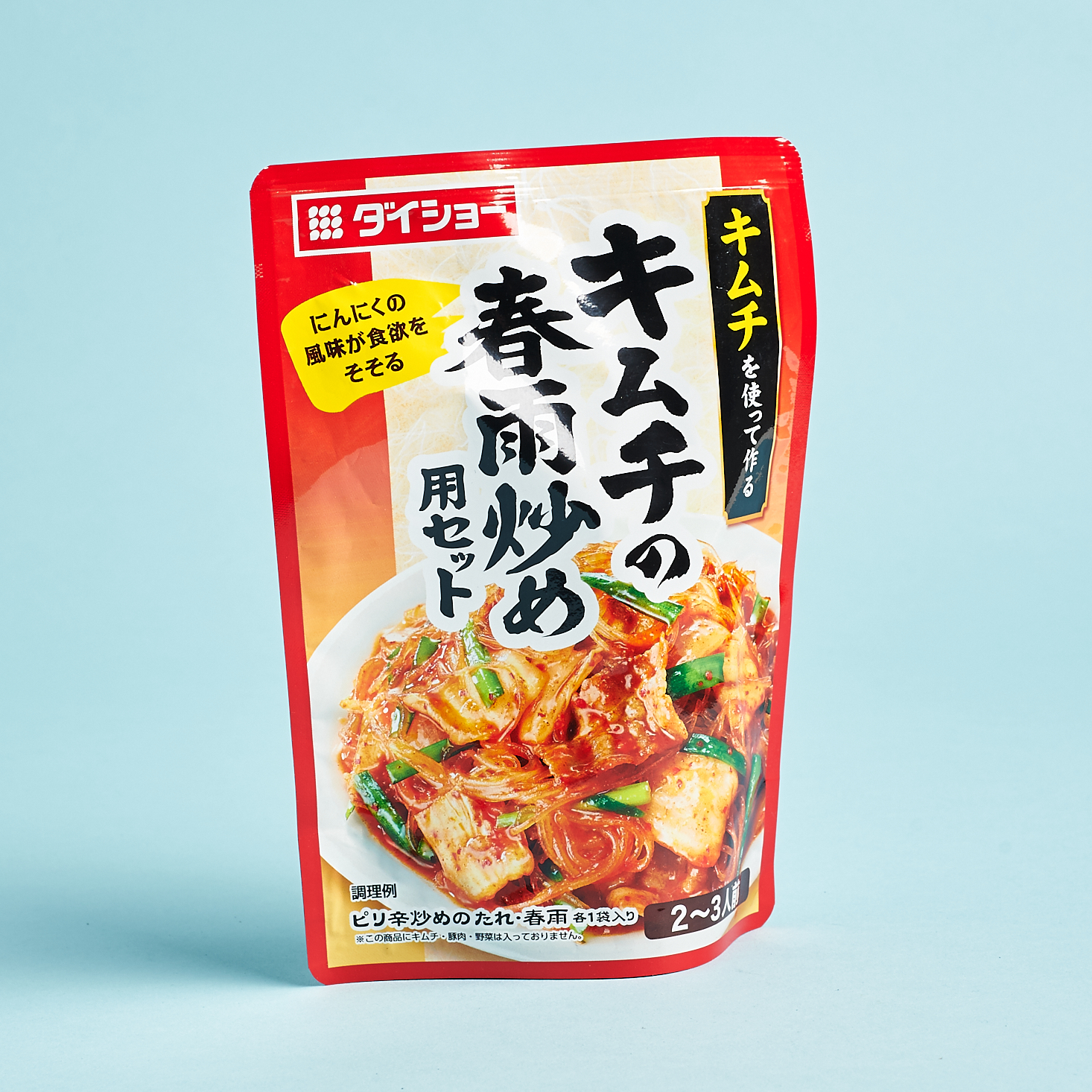 kimchi vermicelli package front