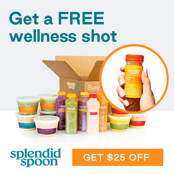 Splendid Spoon Wellness Shots Available Now + $25 Off First Box!