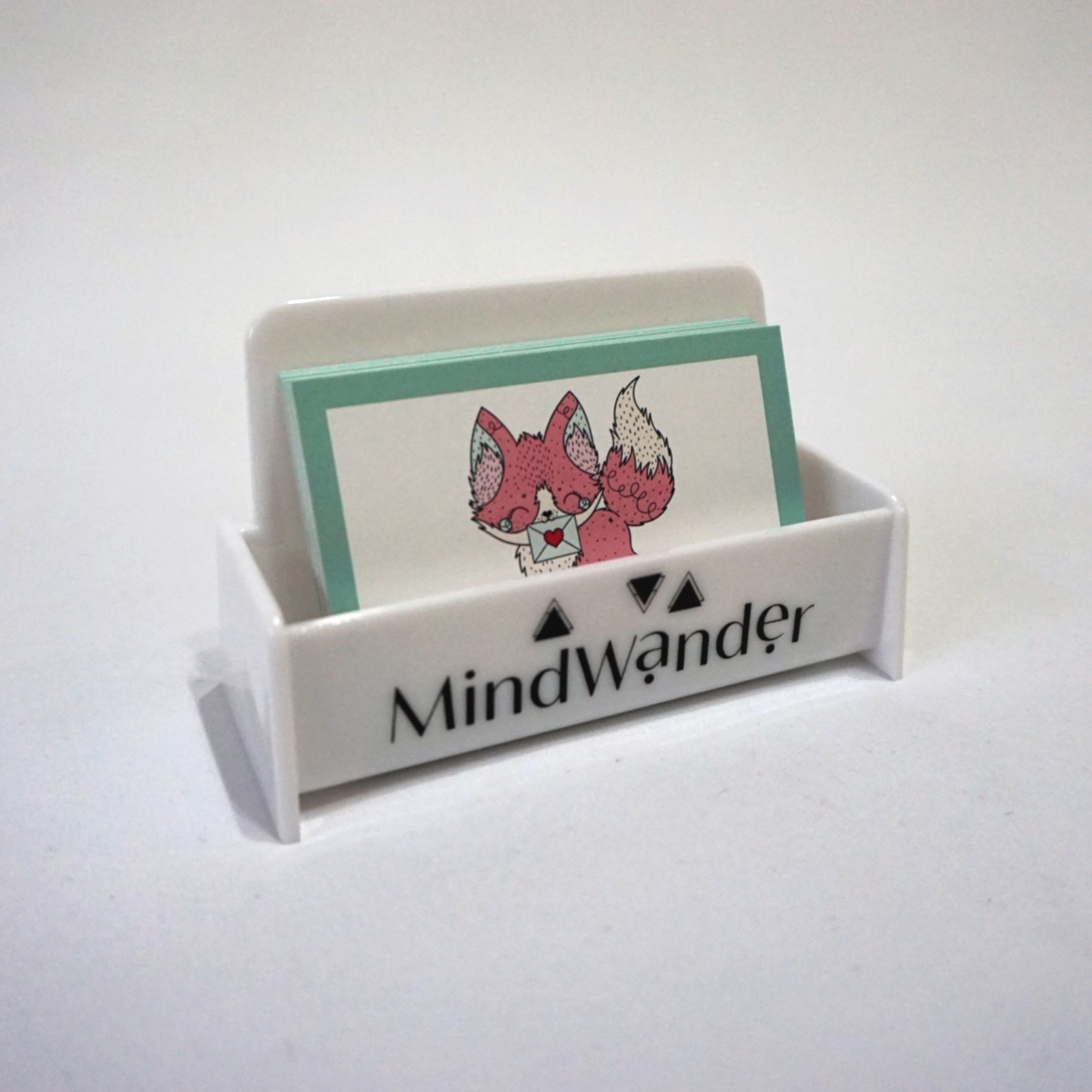 MindWander February 2020 card holder with challenge cards