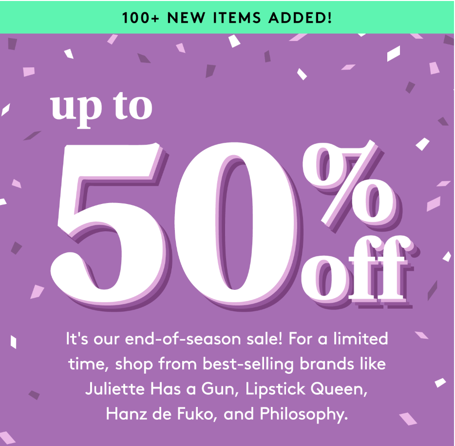 Last Day! Birchbox End-Of-Season Sale – Up To 50% Off!