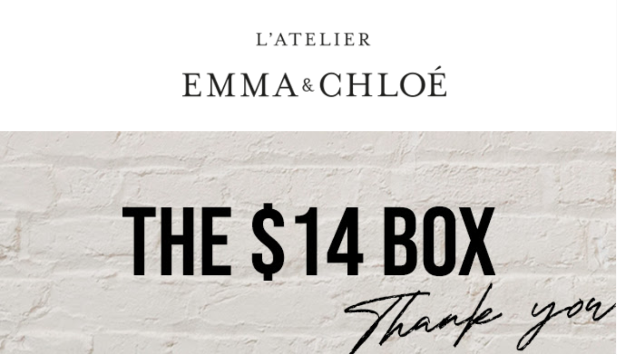 Emma & Chloe Coupon – 60% Off Your First Box!