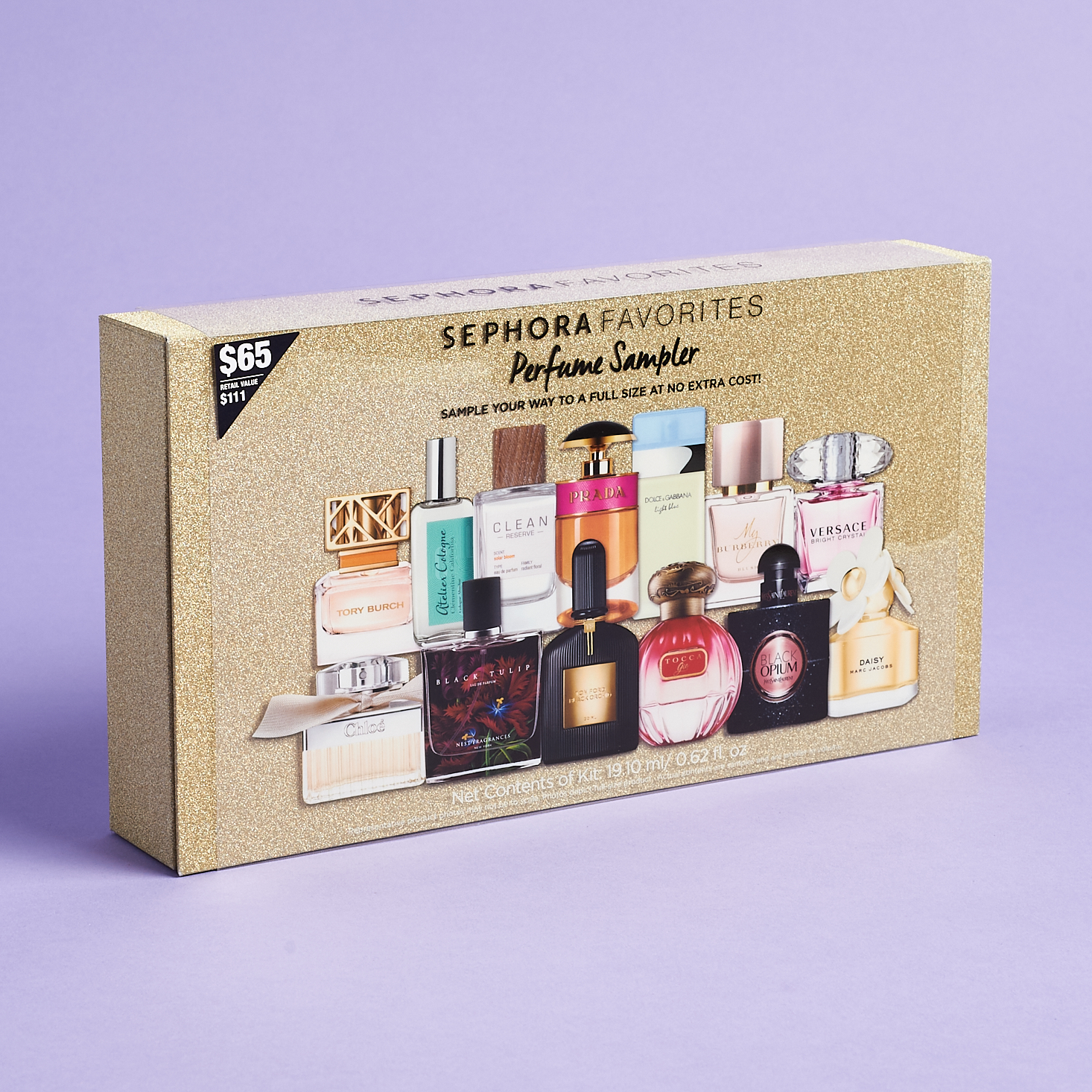 Perfume sample box online sephora