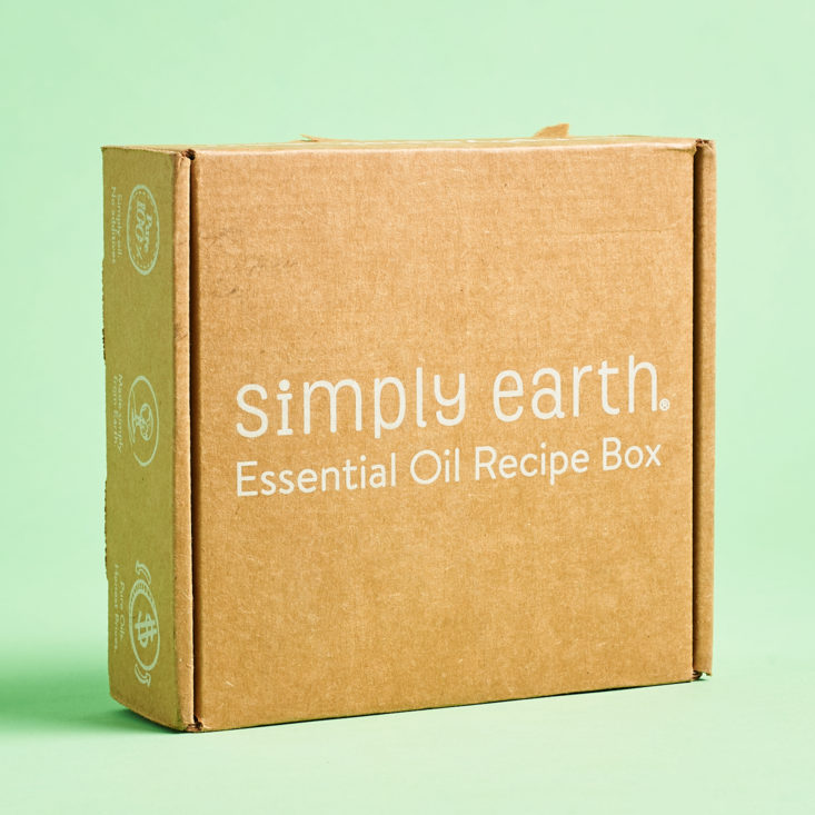 Simply Earth December 2019 essential oil subscription box review