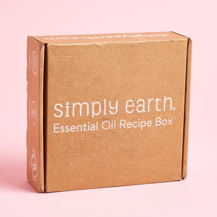 Simply Earth January 2020 essential oil subscription box review