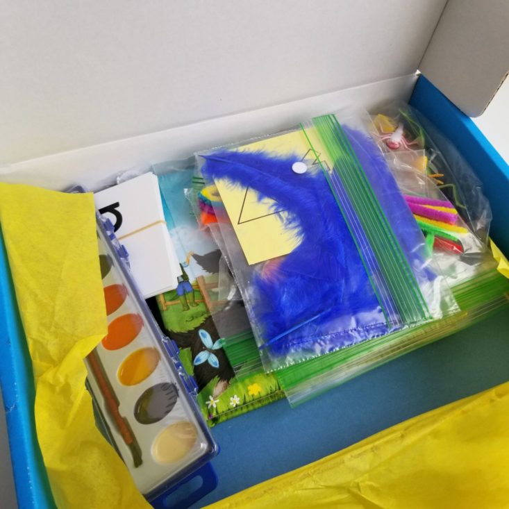 Preschool Box January 2020 all items