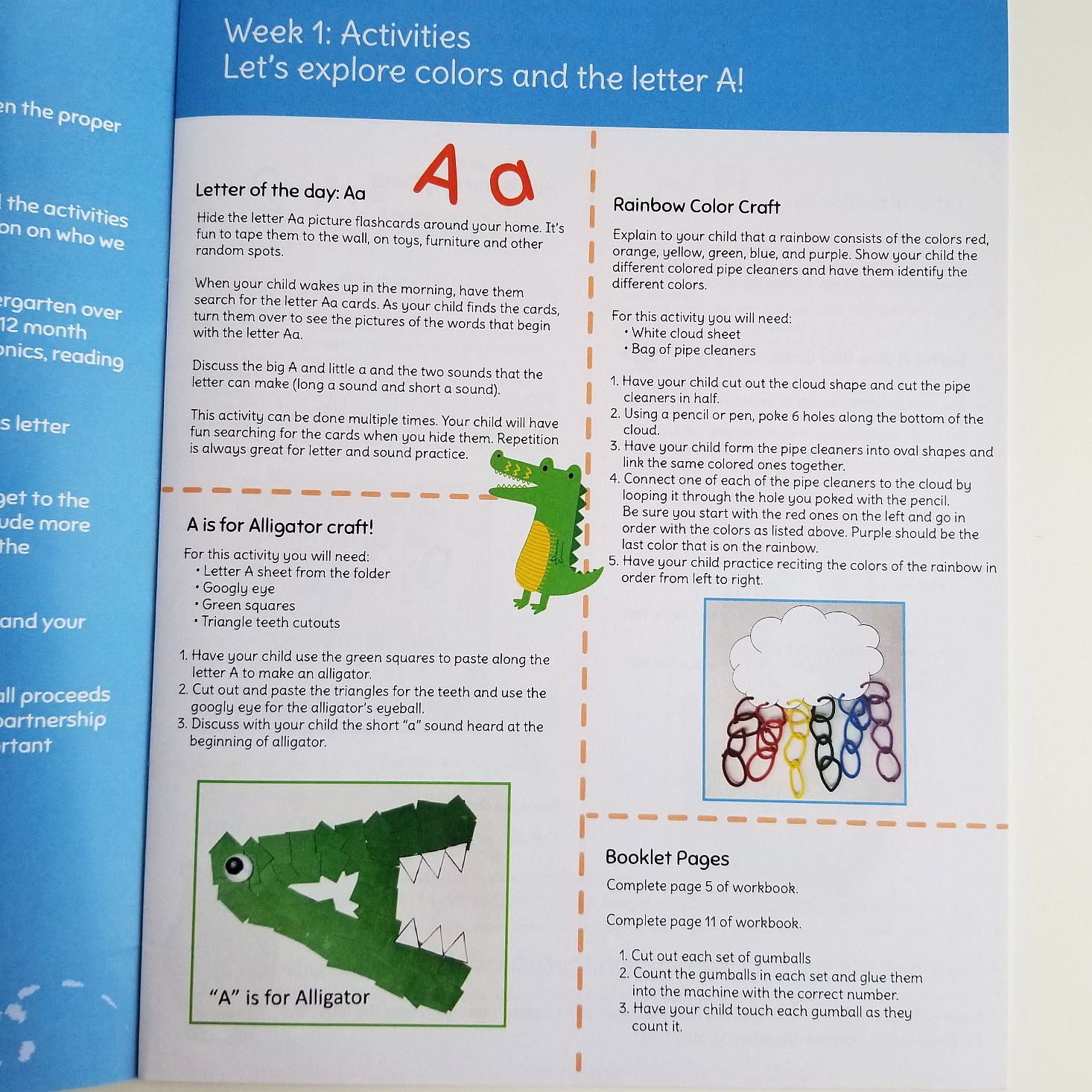 Preschool Box January 2020 curriculum page 1