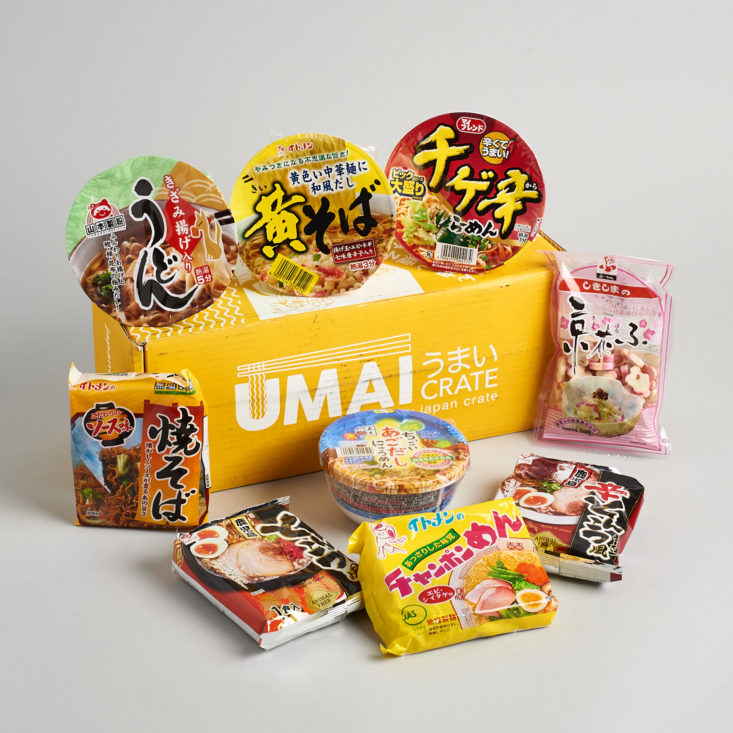 Umai Crate February 2020 - all contents