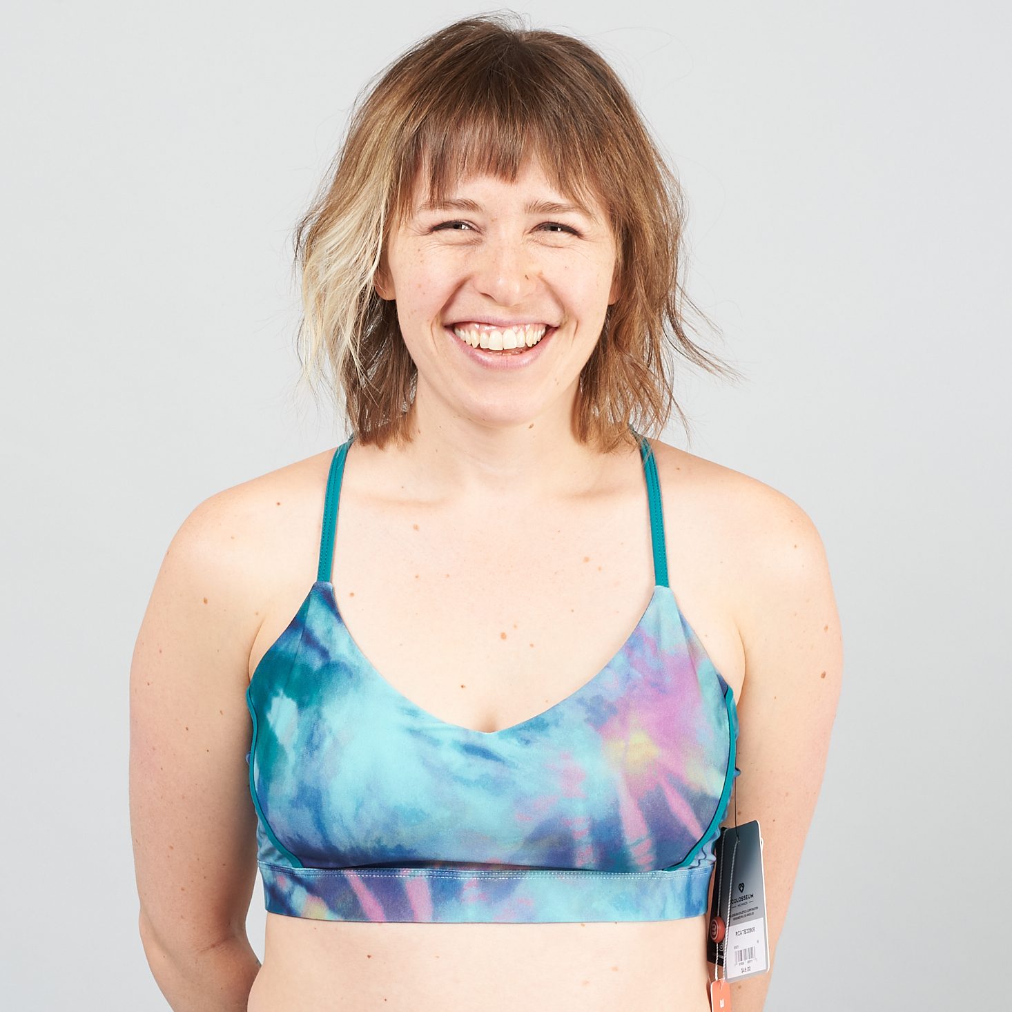 Wantable Fitness Edit February 2020 colosseum ava bra in tie dye