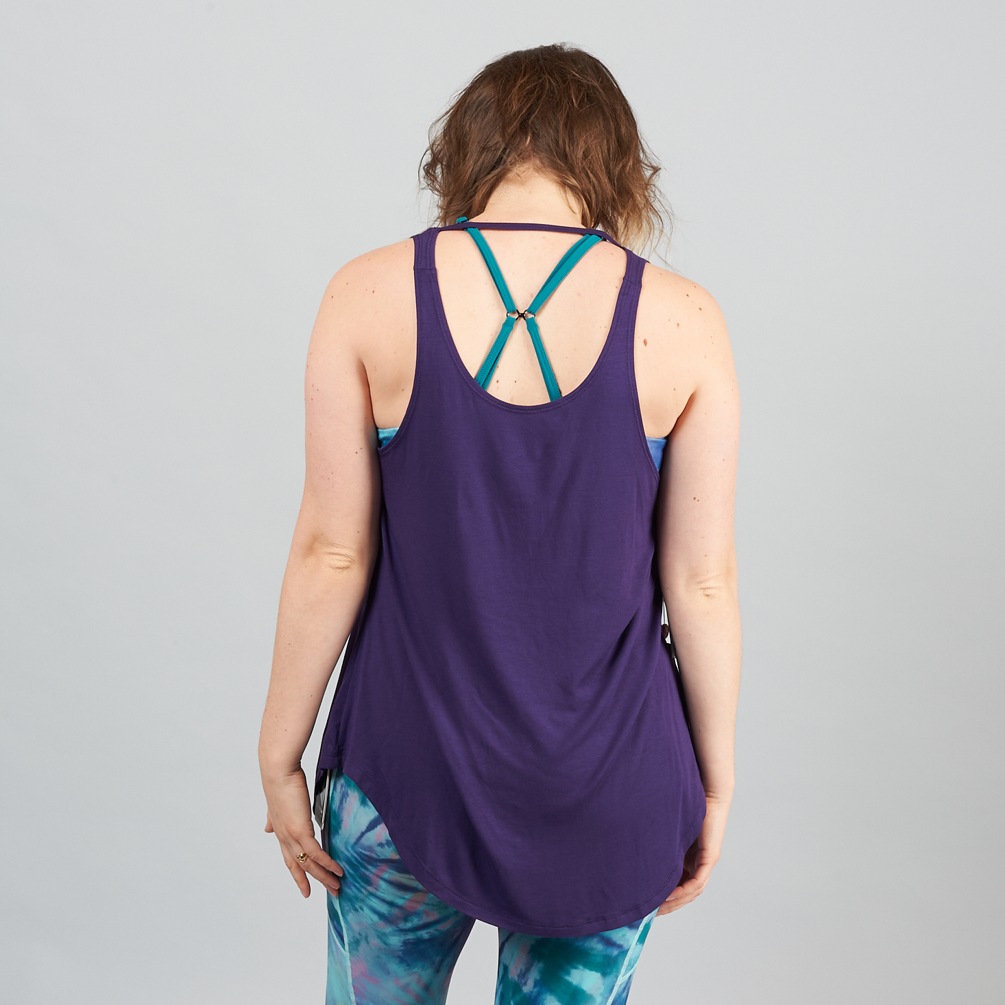 Wantable Fitness Edit February 2020 purple workout tank top