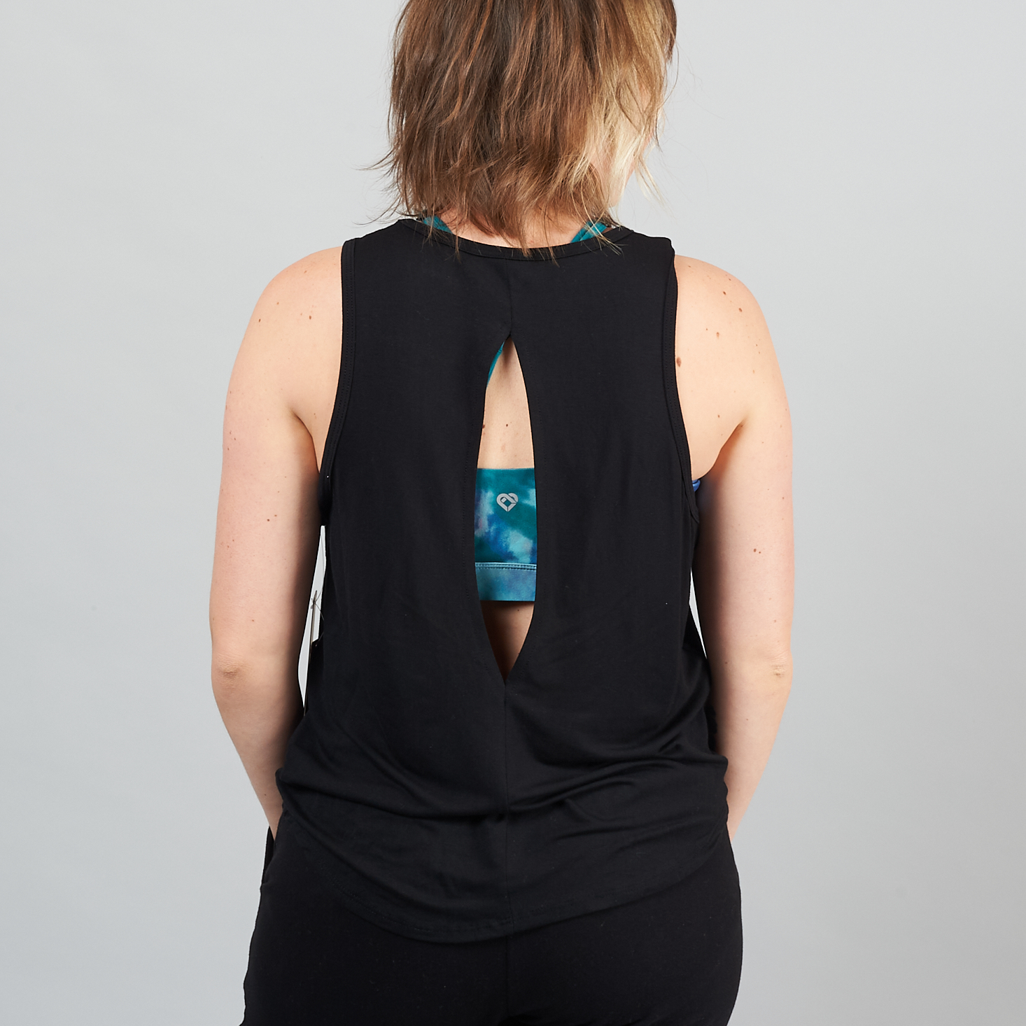 Wantable Fitness Edit February 2020 interval tank top with back keyhole
