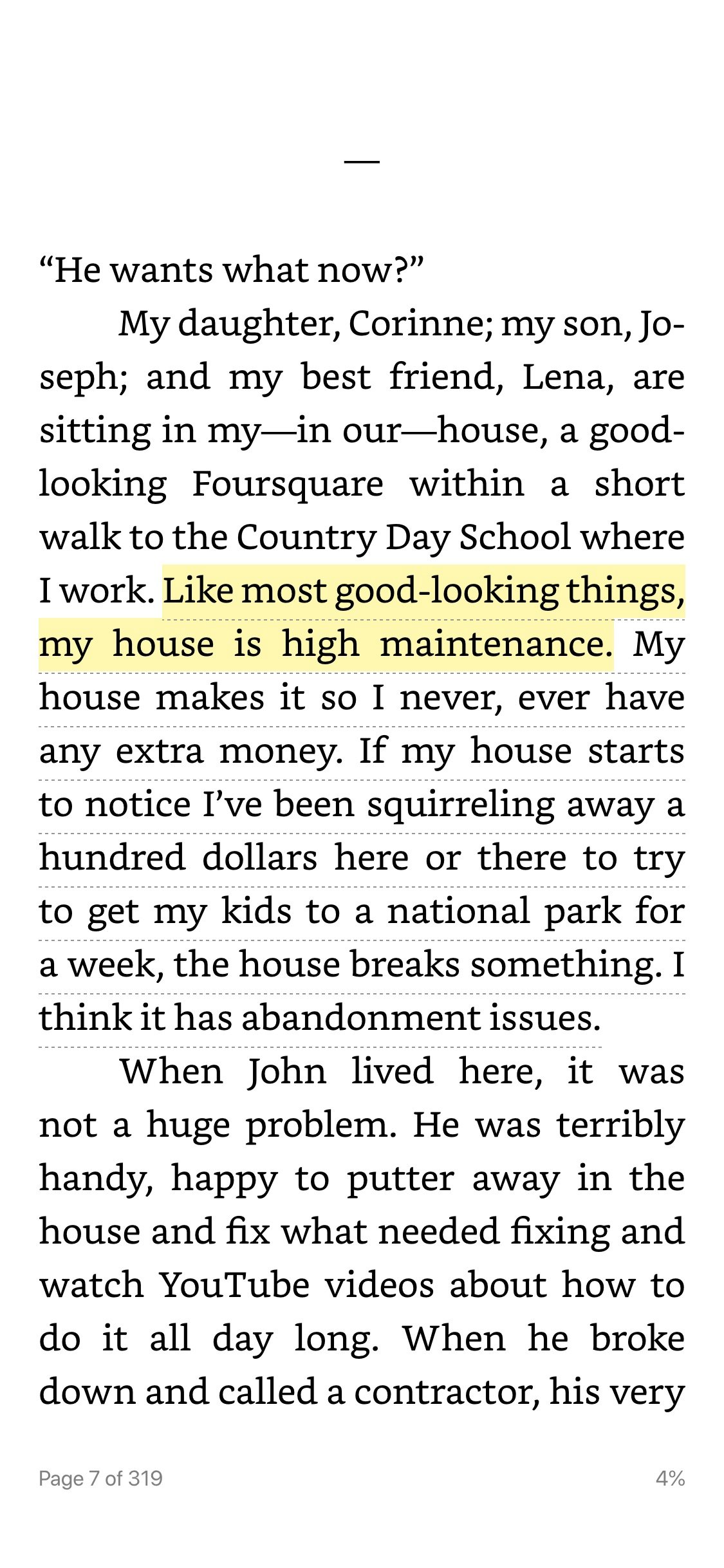 Highlighted text in Kindle App