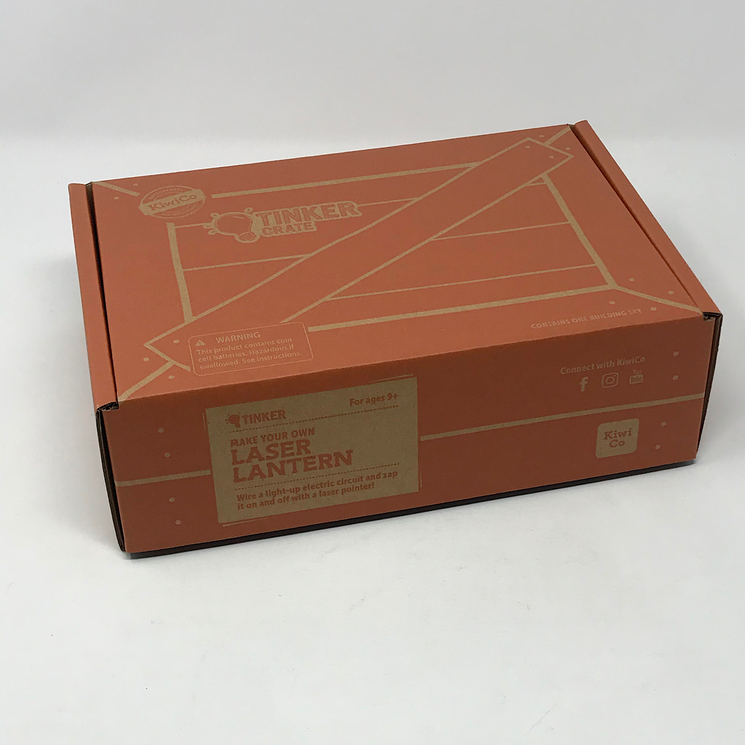 KiwiCo Tinker Crate Review + Coupon – Laser Lantern