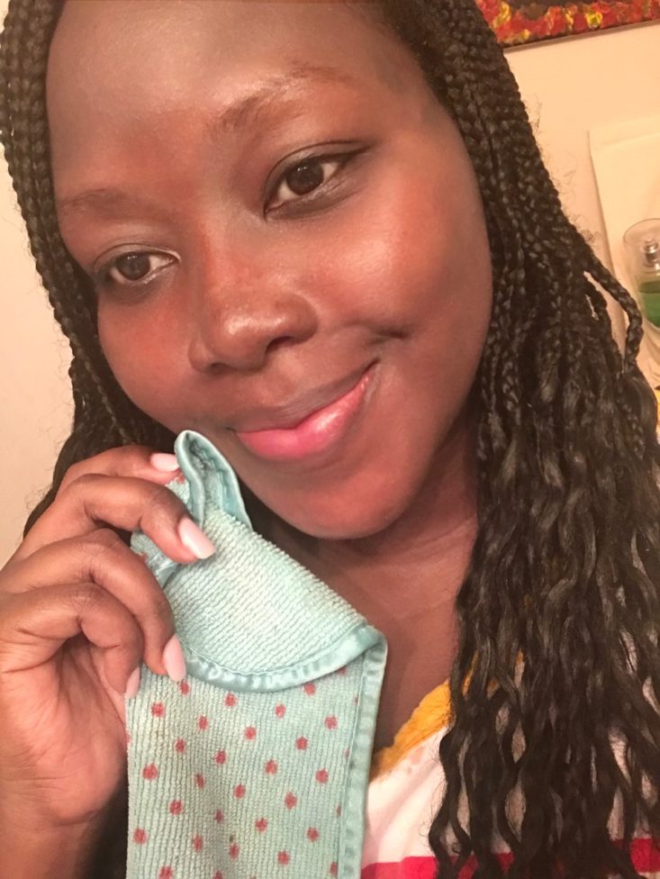 Boxycharm Tutorial March 2020 - Bare Face With Green Towel In Handsome