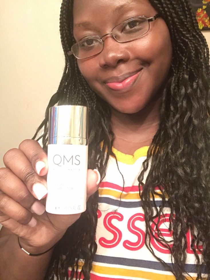 Boxycharm Tutorial March 2020 - Holding Up QMS Product