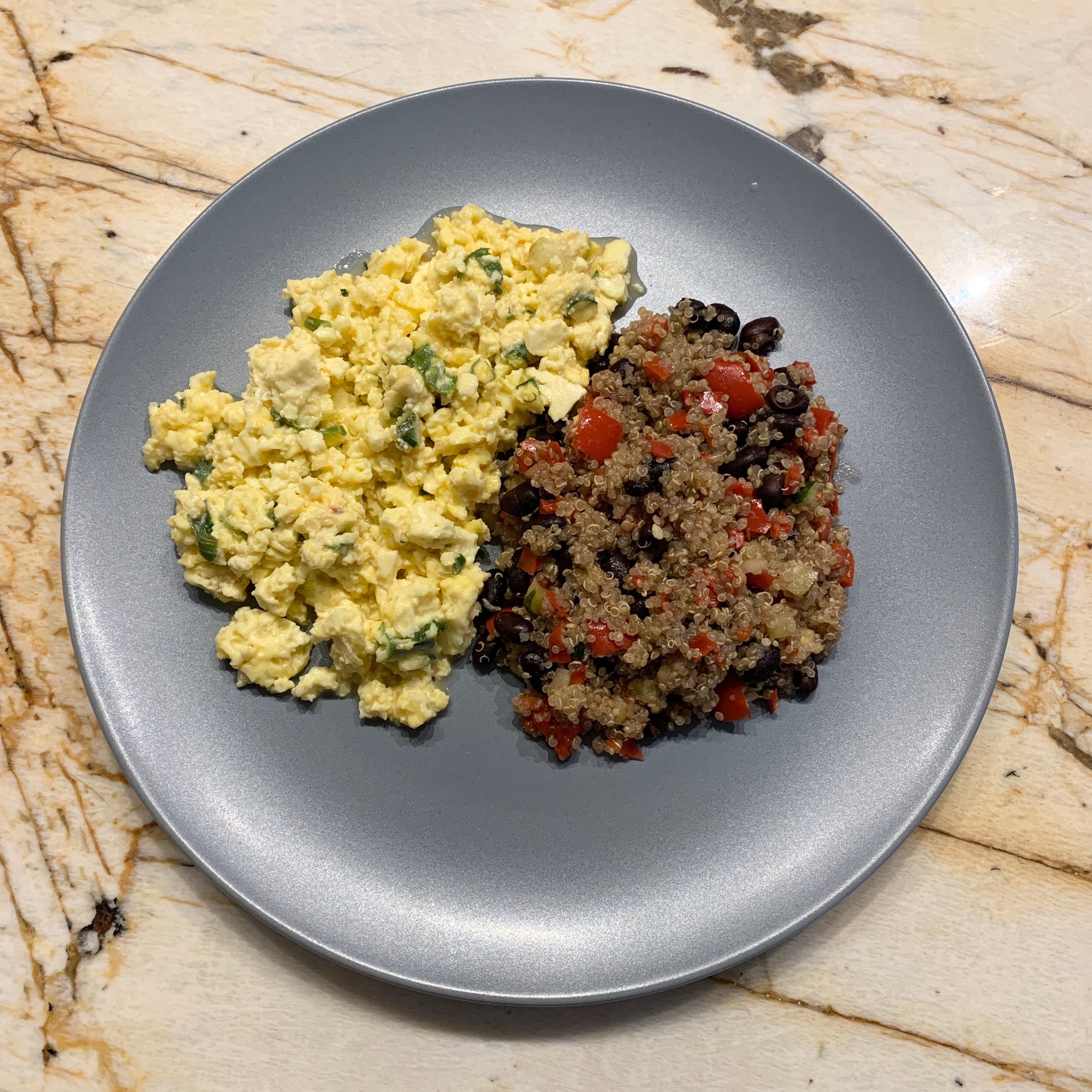 Quinoa Breakfast Skillet on plate