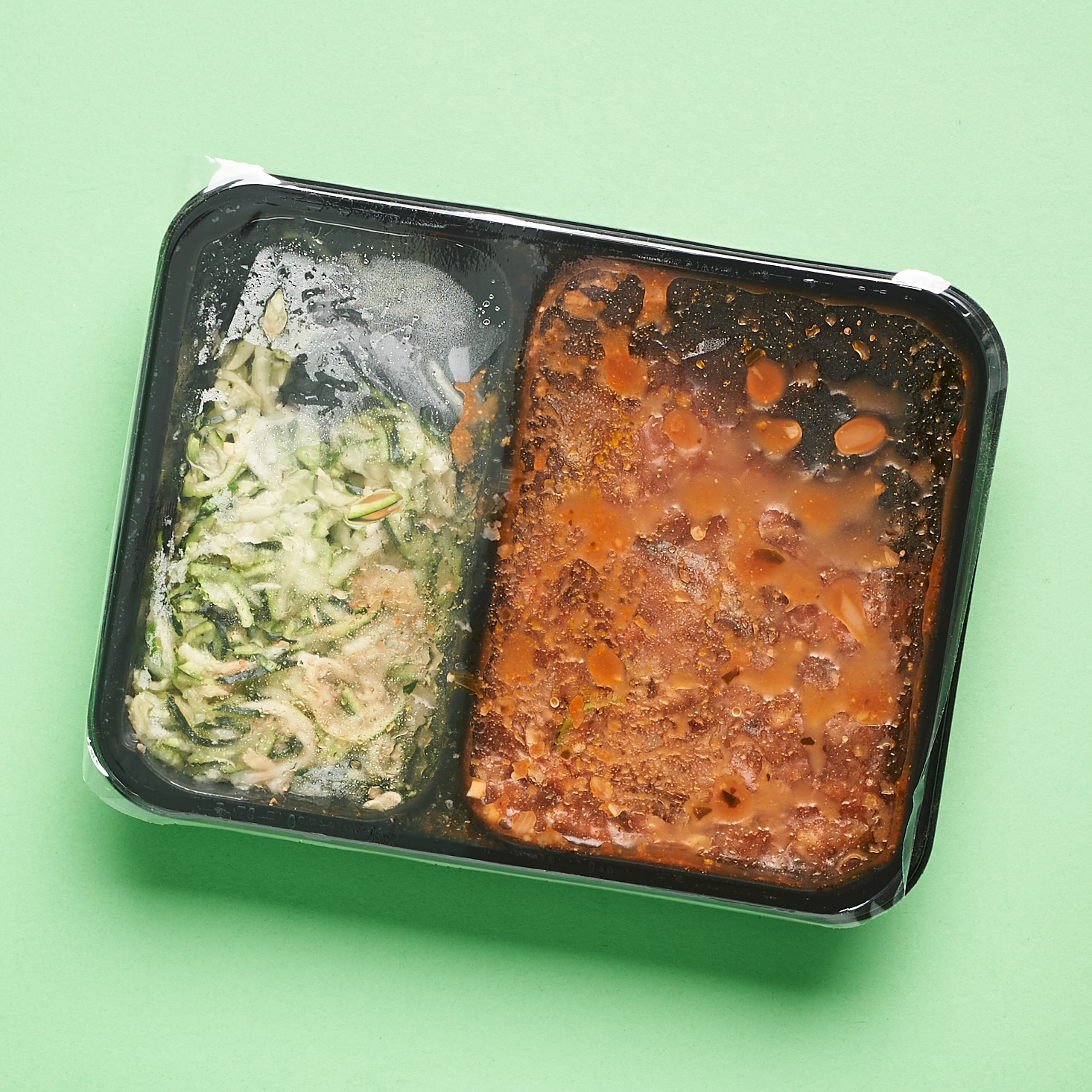 Meatless Walnut Cauliflower Bolognese in tray