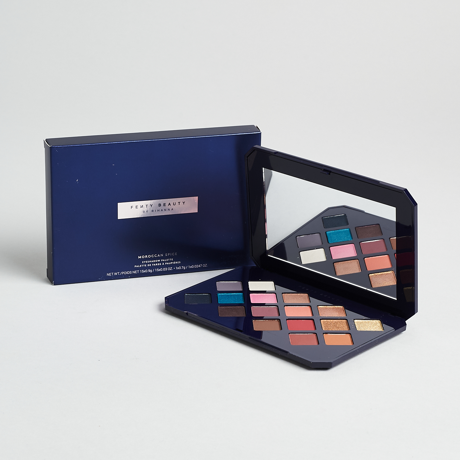 Fenty Beauty Moroccan Spice Eyeshadow Palette with box