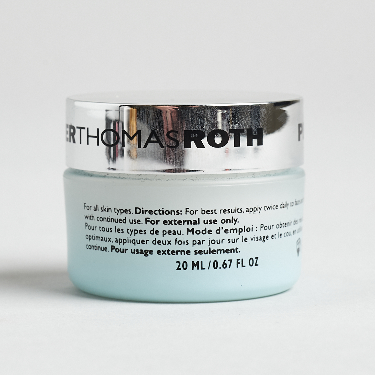 back of Peter Thomas Roth 24k Gold Mask Pure Luxury Lift & Firm Mask